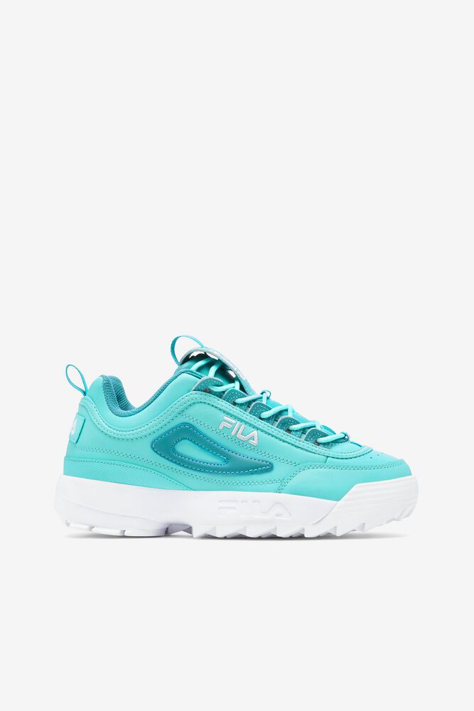 Fila Sneakers Disruptor 2 Premium Womens Blue - India VKQ-398547